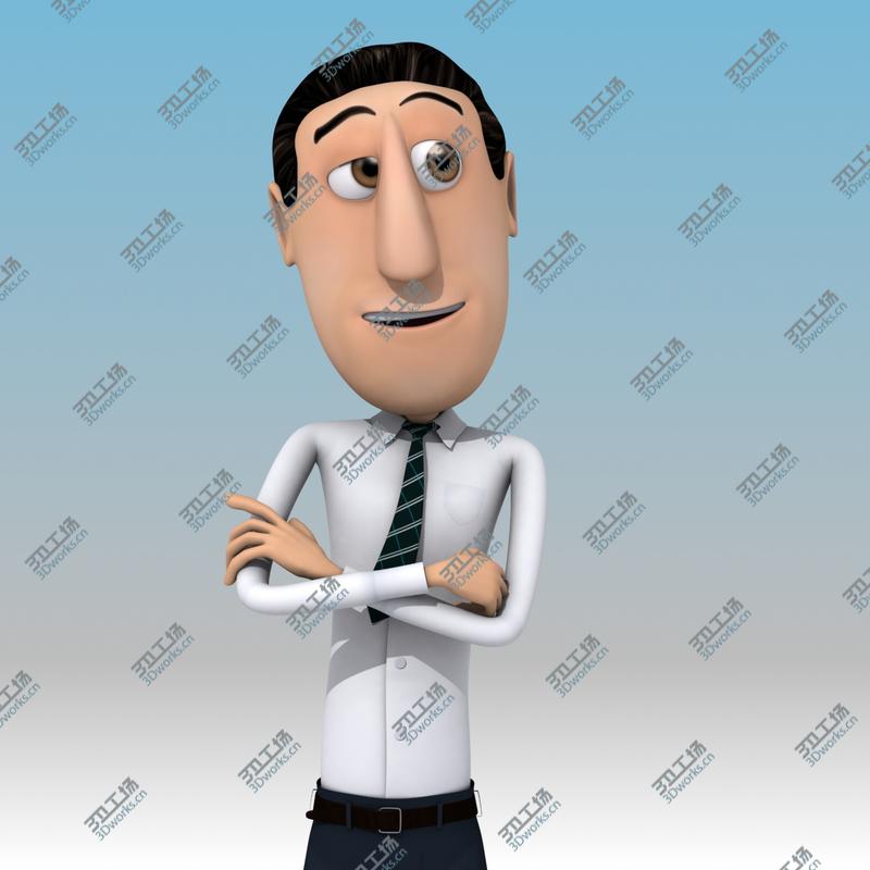 images/goods_img/202105073/Rigged Cartoon Man  01 Office Worker/2.jpg
